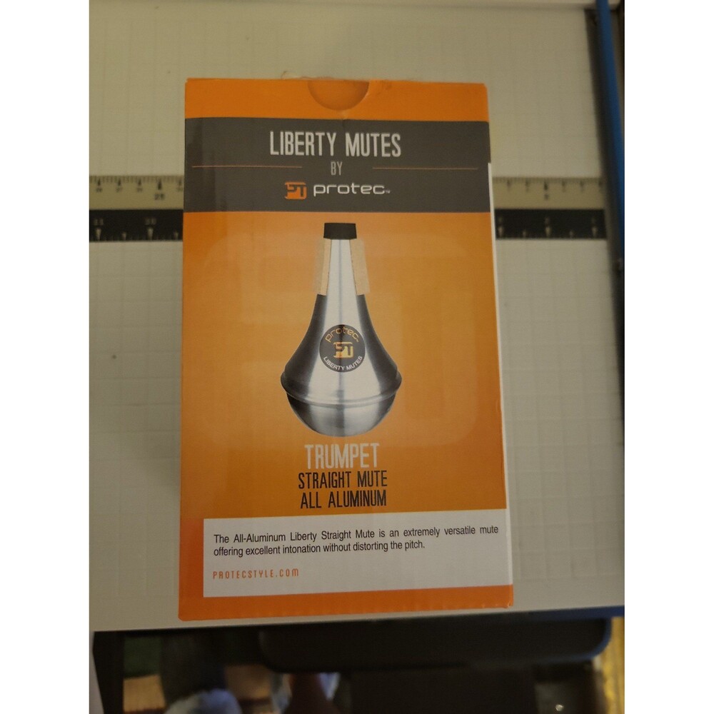 Pro Tec Liberty Mutes ML100 Straight Trumpet - Aluminum